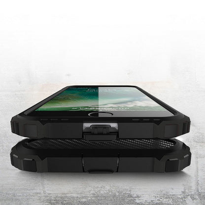 Futrola za Apple iPhone SE (2022) / SE (2020) / 8 / 7, Techsuit, Hybrid Armor, Crna