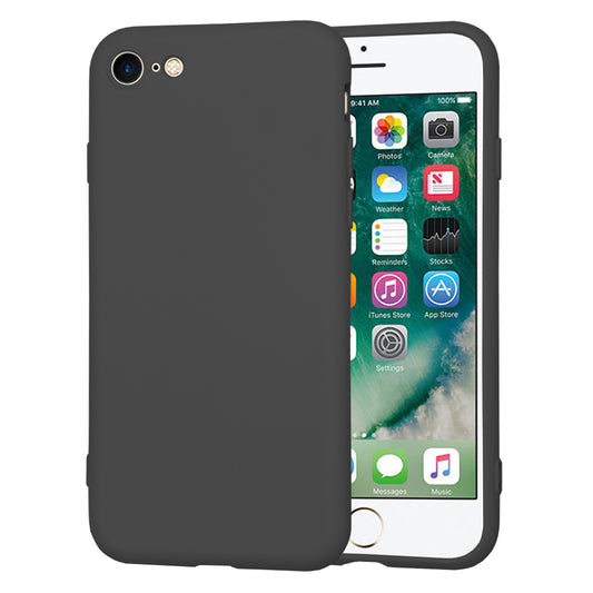 Futrola za Apple iPhone SE (2022) / SE (2020) / 8 / 7, Techsuit, SoftFlex, Crna