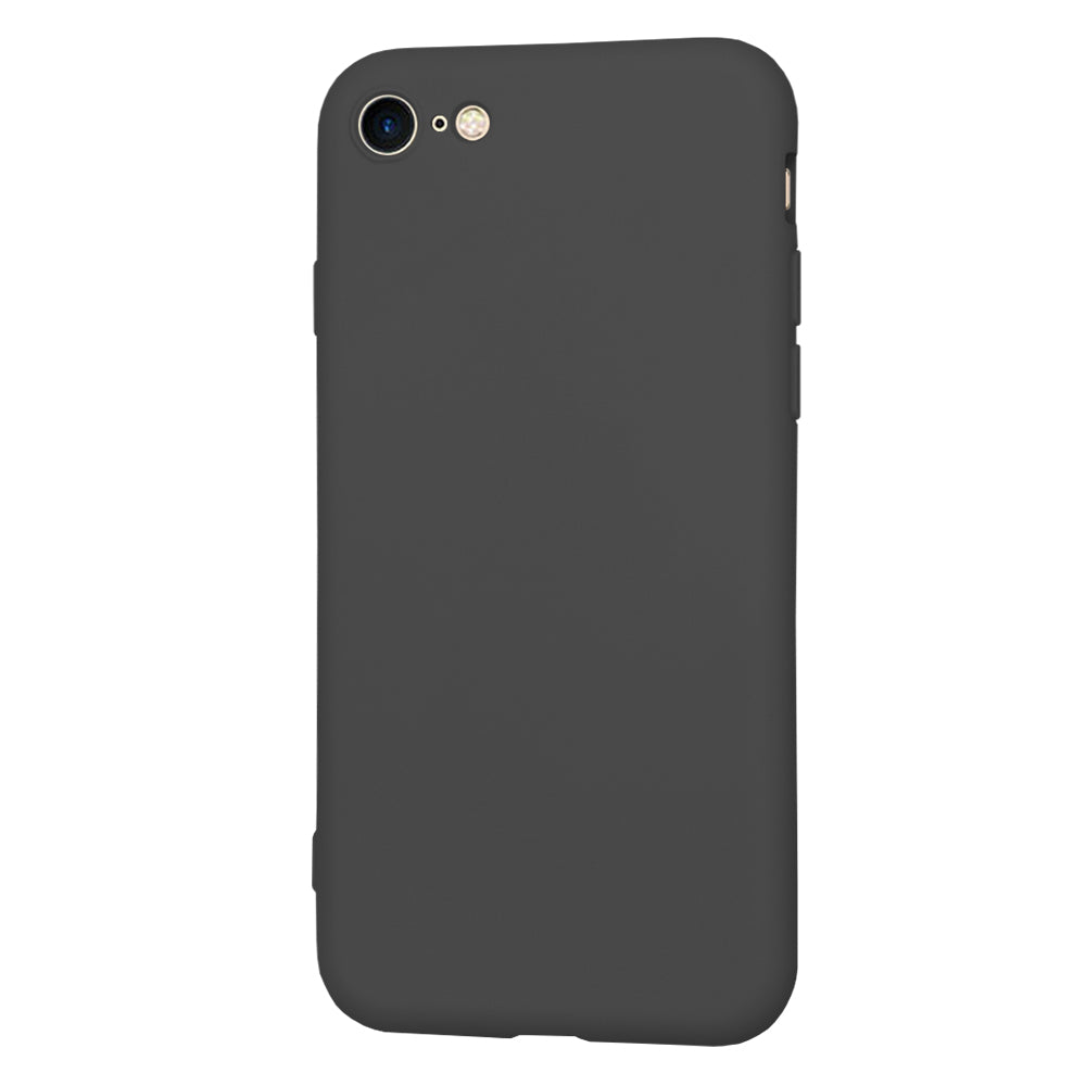 Futrola za Apple iPhone SE (2022) / SE (2020) / 8 / 7, Techsuit, SoftFlex, Crna