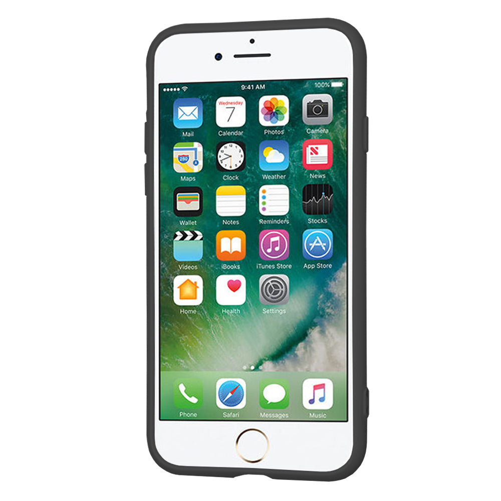 Futrola za Apple iPhone SE (2022) / SE (2020) / 8 / 7, Techsuit, SoftFlex, Crna
