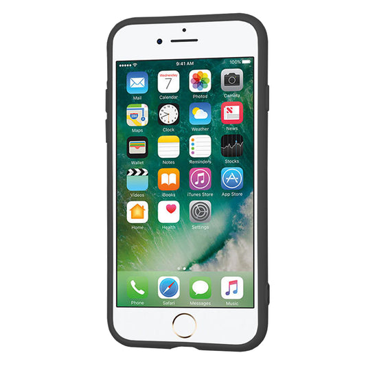 Futrola za Apple iPhone SE (2022) / SE (2020) / 8 / 7, Techsuit, SoftFlex, Crna