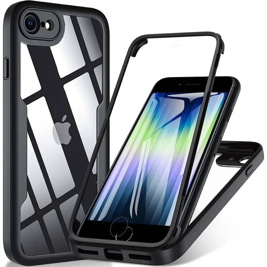 Futrola za Apple iPhone SE (2022) / SE (2020) / 8 / 7, Techsuit, ColorVerse 360, Crna