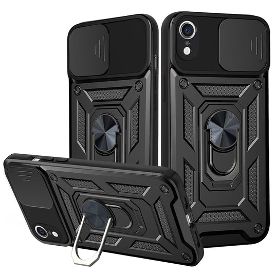 Futrola za Apple iPhone XR, Techsuit, CamShield, Crna