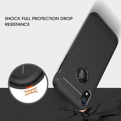 Futrola za Apple iPhone XR, Techsuit, Karbon, Crna