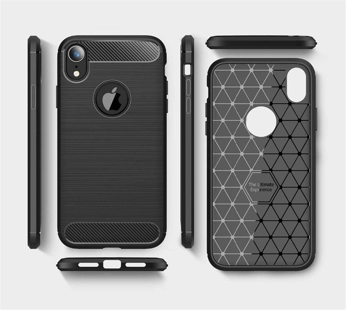 Futrola za Apple iPhone XR, Techsuit, Karbon, Crna