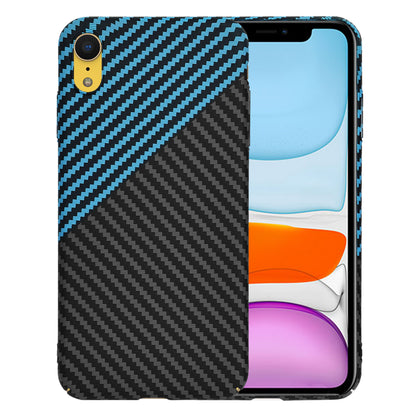 Futrola za Apple iPhone XR, Techsuit, Carbonite FiberShell, Crno Plava