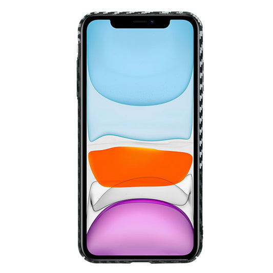 Futrola za Apple iPhone XR, Techsuit, Carbonite FiberShell, Crno Siva