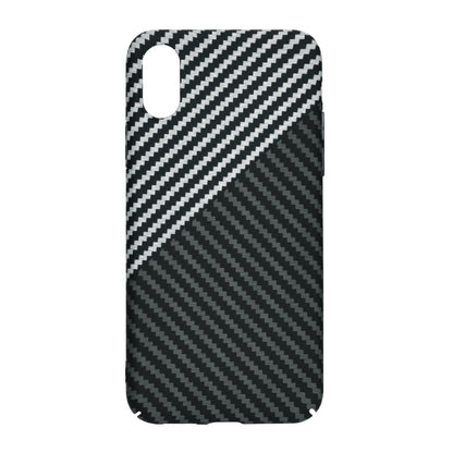 Futrola za Apple iPhone XR, Techsuit, Carbonite FiberShell, Crno Siva