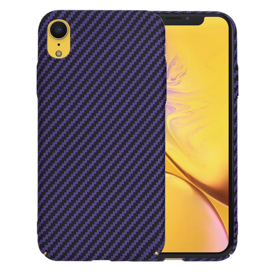 Futrola za Apple iPhone XR, Techsuit, Carbonite FiberShell, Ljubičasta