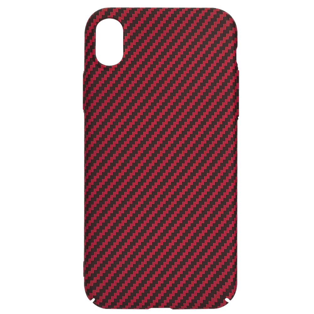 Futrola za Apple iPhone XR, Techsuit, Carbonite FiberShell, Crvena