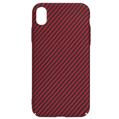 Futrola za Apple iPhone XR, Techsuit, Carbonite FiberShell, Crvena