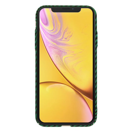 Futrola za Apple iPhone XR, Techsuit, Carbonite FiberShell, Zelena