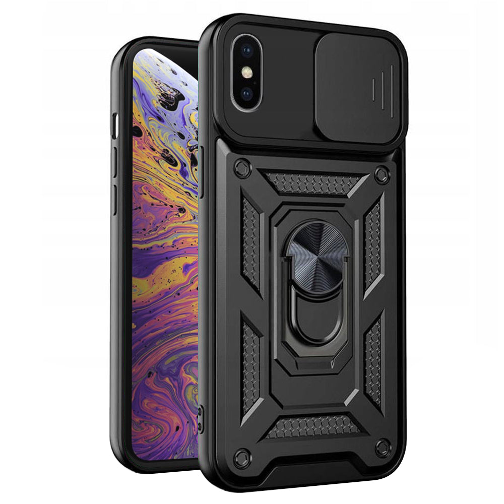 Futrola za Apple iPhone XS Max, Techsuit, CamShield, Crna