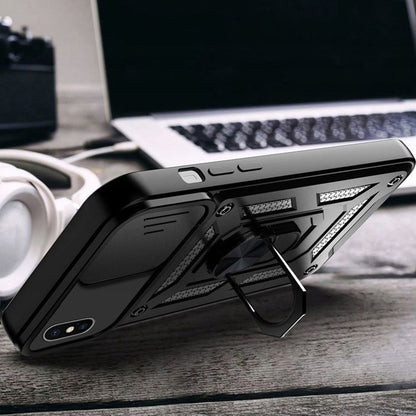 Futrola za Apple iPhone XS Max, Techsuit, CamShield, Crna