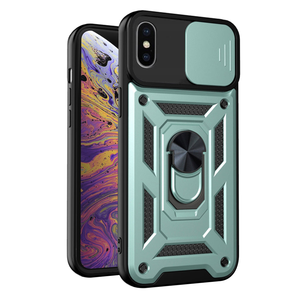 Futrola za Apple iPhone XS Max, Techsuit, CamShield, Zelena