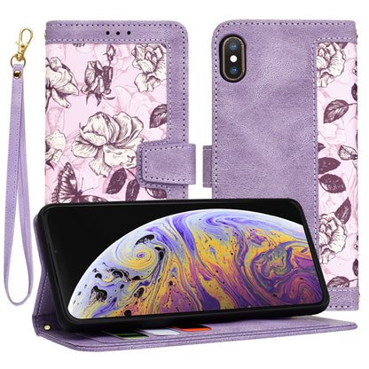 Futrola za Apple iPhone XS Max, Techsuit, FlipCraft, Ljubičasta