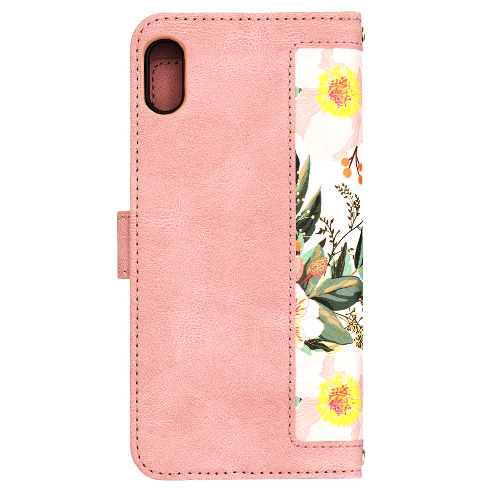 Futrola za Apple iPhone XS Max, Techsuit, FlipCraft, Roze
