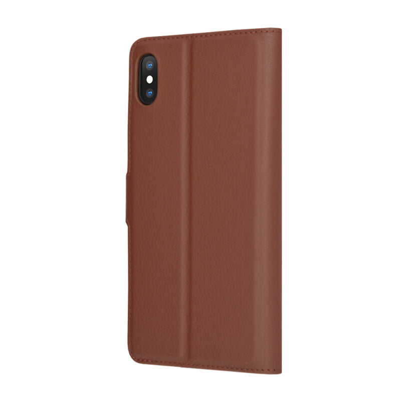 Futrola za Apple iPhone XS Max, Techsuit, Leather Folio, Braon