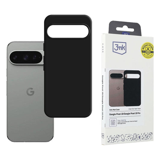 Futrola za Google Pixel 10 Pro / 10, 3MK, Crna Mat