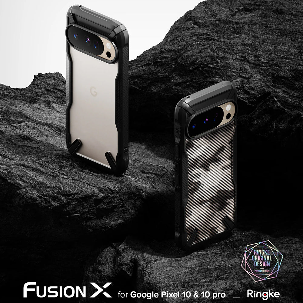 Futrola za Google Pixel 10 Pro / 10, Ringke, Fusion X, Crna