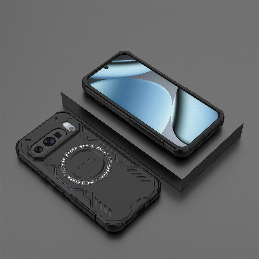 MagSafe futrola za Google Pixel 10 Pro / 10, Techsuit, ArmorMag, Crna