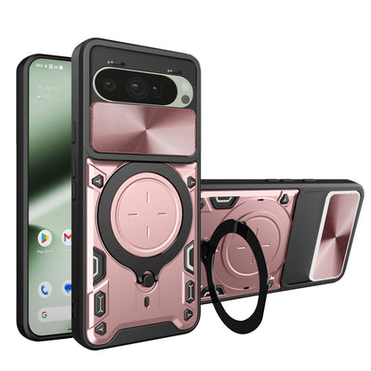 Futrola za Google Pixel 10 Pro / 10, Techsuit, CamGuard Pro, Roze Zlatna