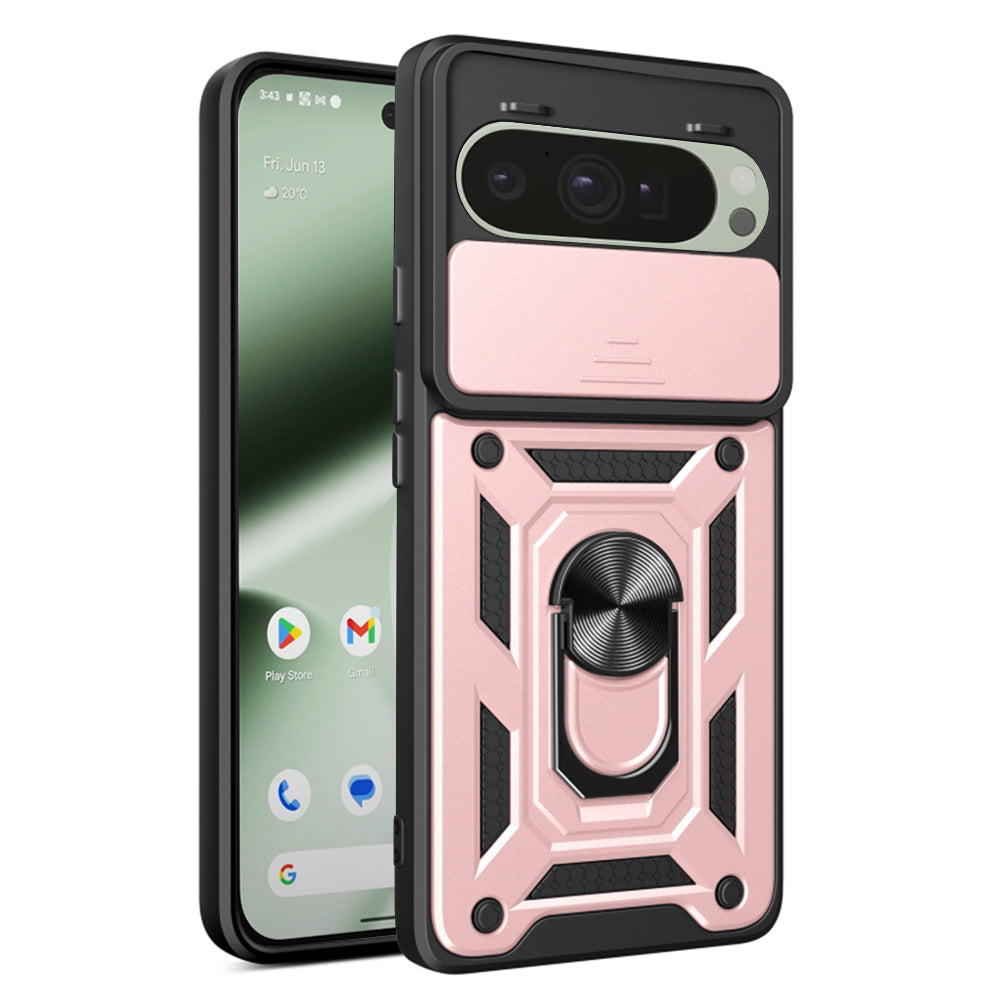 Futrola za Google Pixel 10 Pro / 10, Techsuit, CamShield, Roze