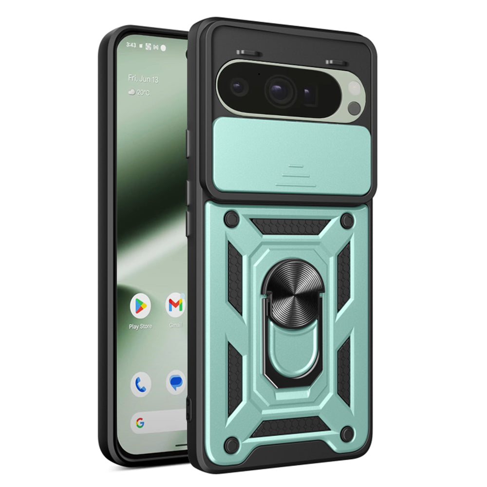 Futrola za Google Pixel 10 Pro / 10, Techsuit, CamShield, Zelena