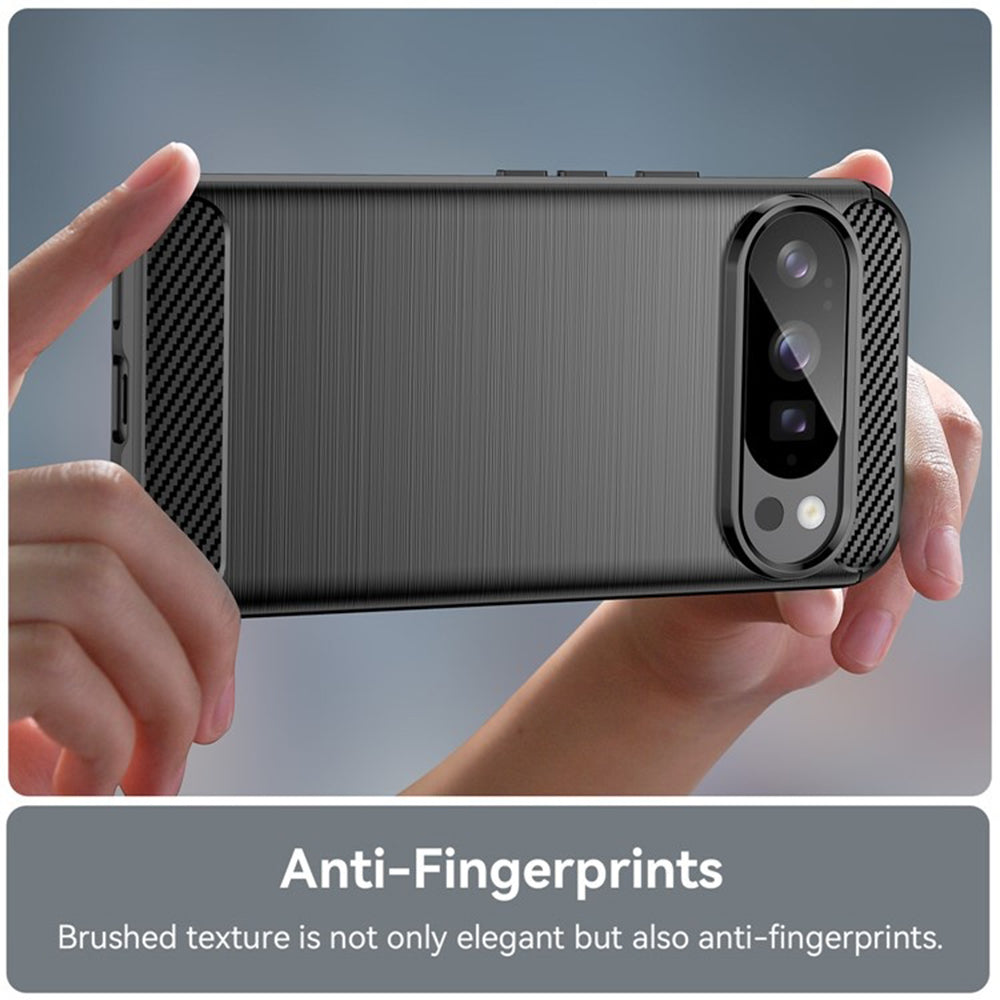 Futrola za Google Pixel 10 Pro / 10, Techsuit, Karbon, Crna