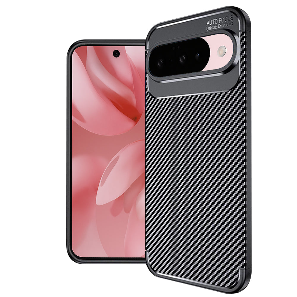 Futrola za Google Pixel 10 Pro / 10, Techsuit, CarbonFiber, Crna