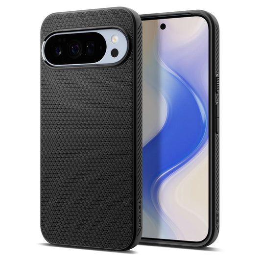 Futrola za Google Pixel 10 Pro XL, Spigen, Liquid Air, Mat Crna ACS09737