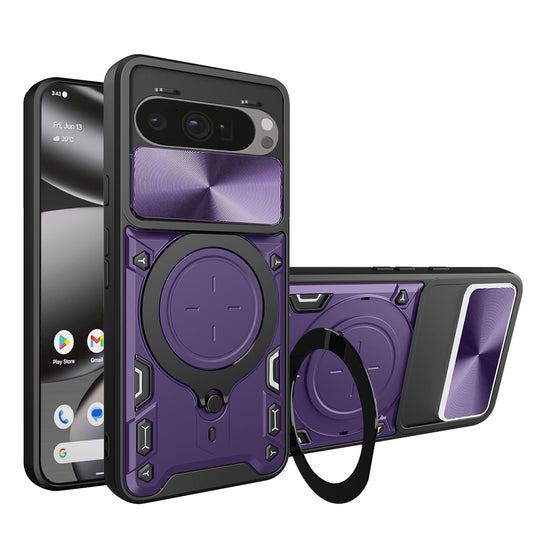 Futrola za Google Pixel 10 Pro XL, Techsuit, CamGuard Pro, Ljubičasta