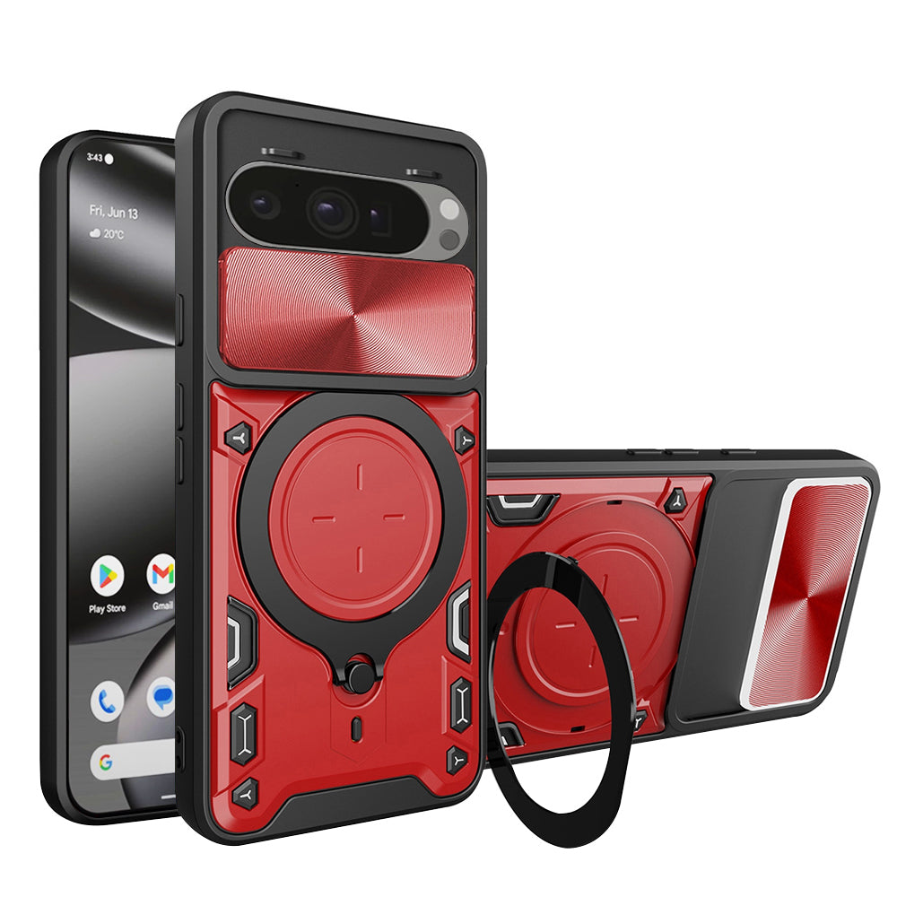 Futrola za Google Pixel 10 Pro XL, Techsuit, CamGuard Pro, Crvena