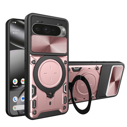 Futrola za Google Pixel 10 Pro XL, Techsuit, CamGuard Pro, Roze Zlatna