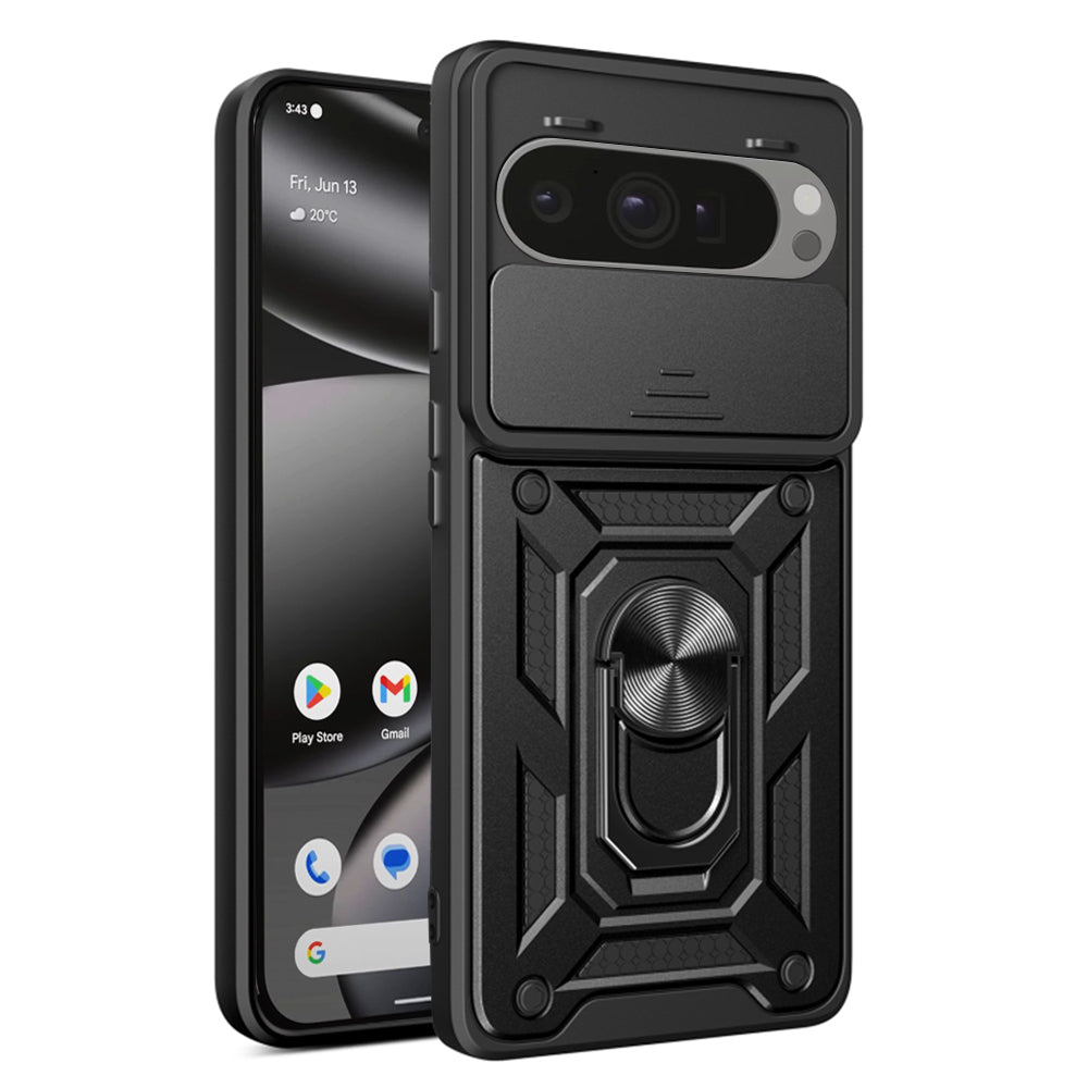 Futrola za Google Pixel 10 Pro XL, Techsuit, CamShield, Crna