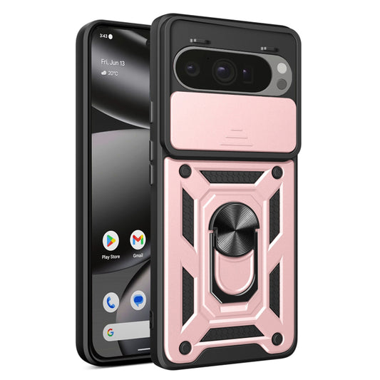 Futrola za Google Pixel 10 Pro XL, Techsuit, CamShield, Roze