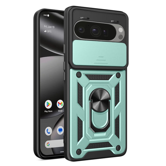 Futrola za Google Pixel 10 Pro XL, Techsuit, CamShield, Zelena
