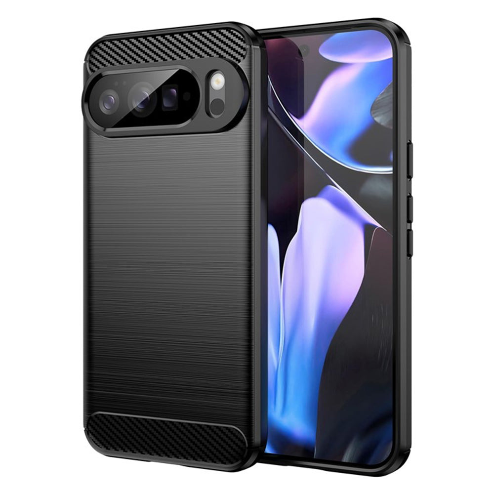 Futrola za Google Pixel 10 Pro XL, Techsuit, Karbon, Crna