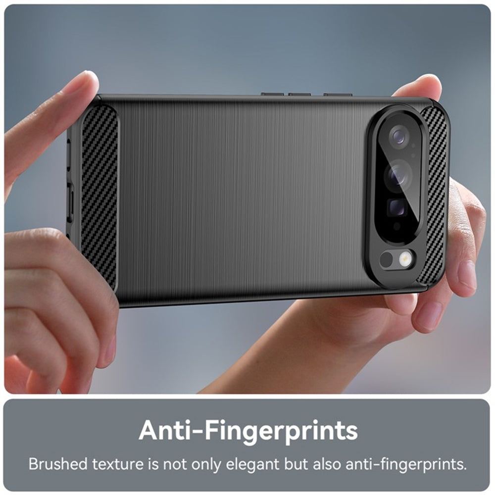 Futrola za Google Pixel 10 Pro XL, Techsuit, Karbon, Crna