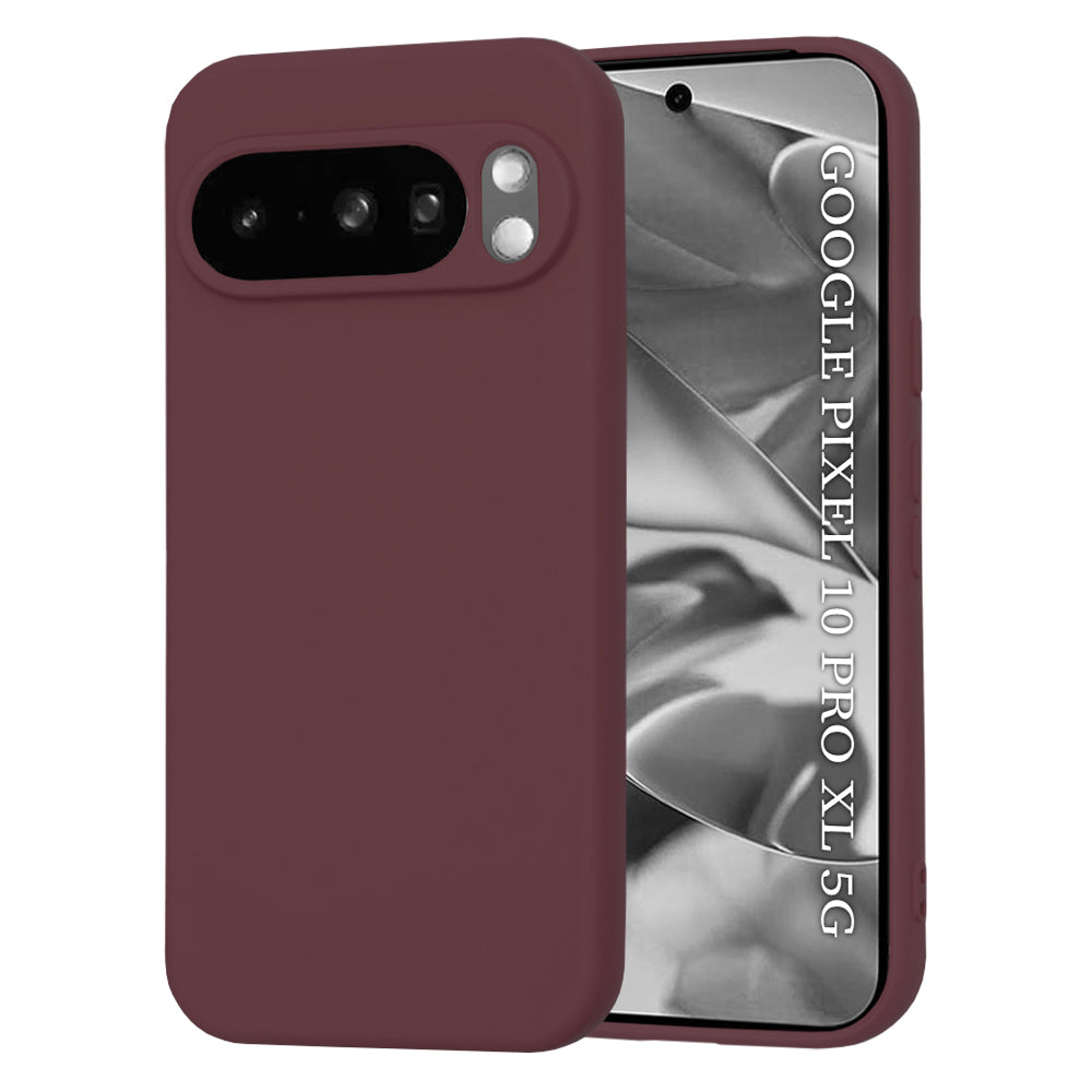 Futrola za Google Pixel 10 Pro XL, Techsuit, SoftFlex, Bordo