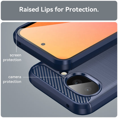 Futrola za Google Pixel 10a, Techsuit, Karbon, Plava