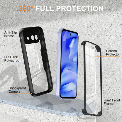 Futrola za Google Pixel 10a, Techsuit, ColorVerse 360, Crna