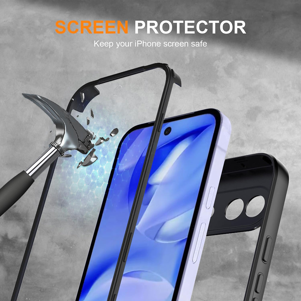 Futrola za Google Pixel 10a, Techsuit, ColorVerse 360, Crna