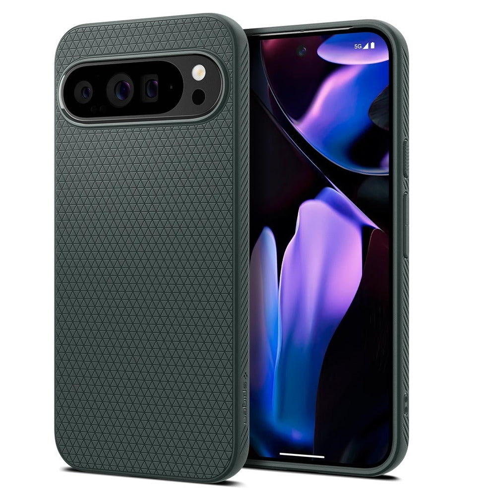 Futrola za Google Pixel 9 Pro XL, Spigen, Liquid Air, Zelena ACS07717