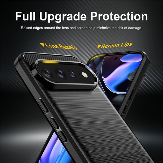Futrola za Google Pixel 11 Pro XL, Techsuit, Karbon, Crna