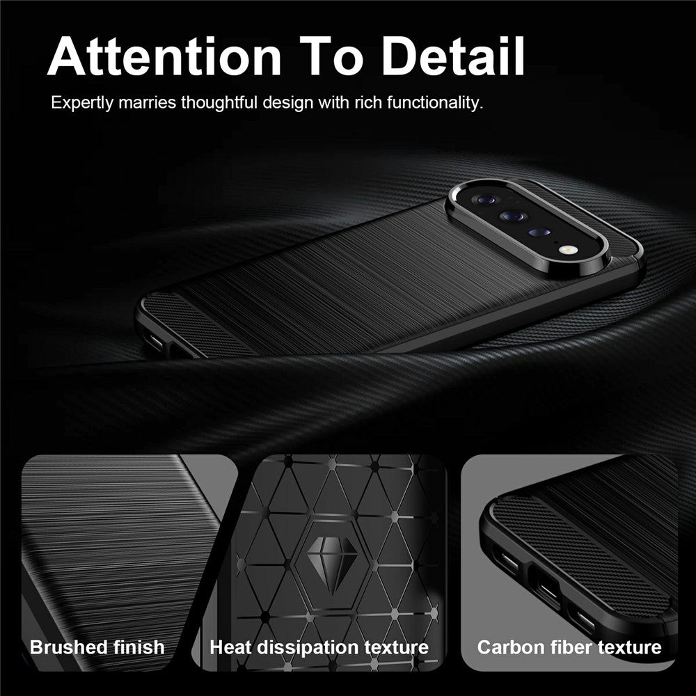 Futrola za Google Pixel 11 Pro XL, Techsuit, Karbon, Crna
