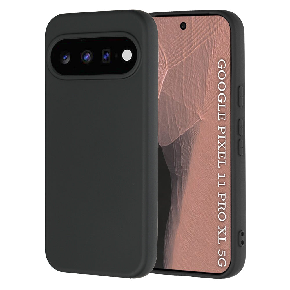 Futrola za Google Pixel 11 Pro XL, Techsuit, SoftFlex, Crna