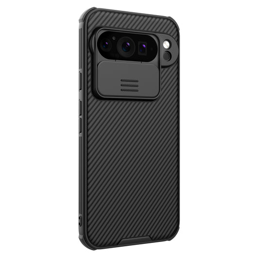 Case for Google Pixel 9 Pro XL, Nillkin, CamShield Pro, Black 