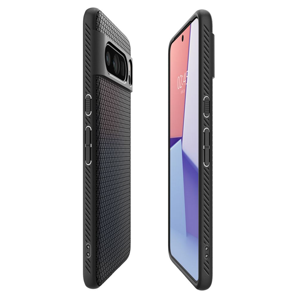 Futrola za Google Pixel 8 Pro, Spigen, Liquid Air Matte, Crna ACS06311