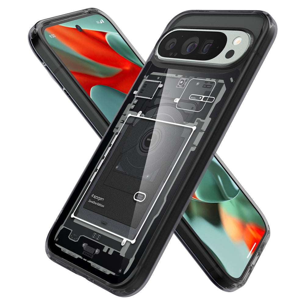 Futrola za Google Pixel 9 Pro XL, Spigen, Ultra Hybrid Zero One, Crna ACS07722
